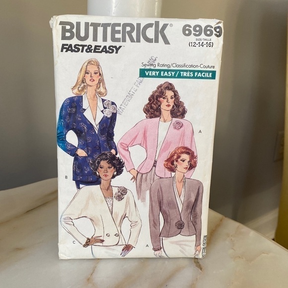 Vintage Complete Blazer Sewing Pattern - Picture 2 of 7